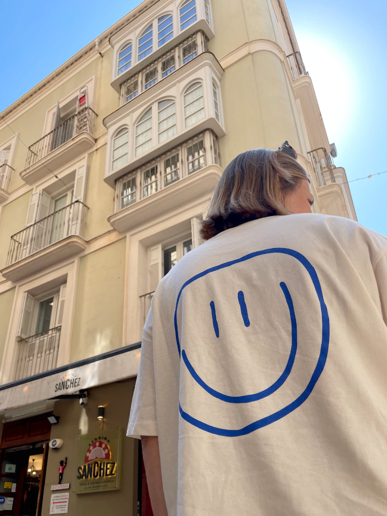 smiley - Women Shirt, nature/blue