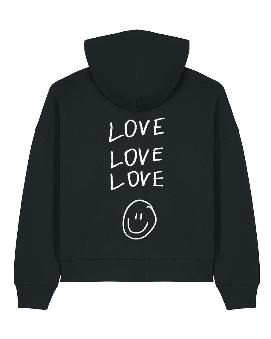 love love love - Women Hoodie, schwarz