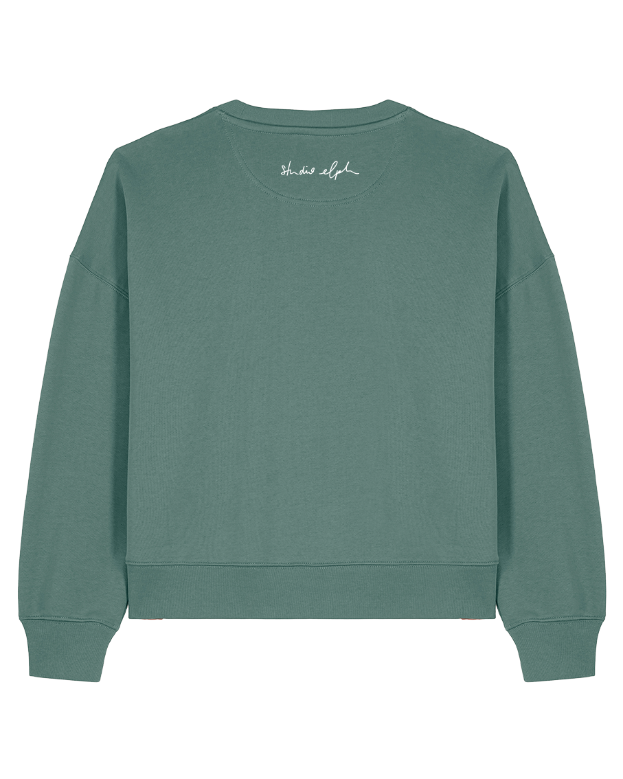 little smile - Women Sweater, green