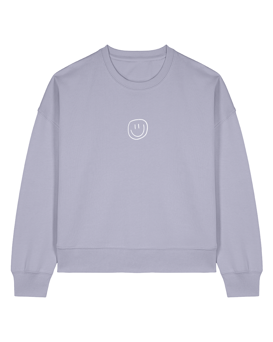little smile - Women Sweater, lilac