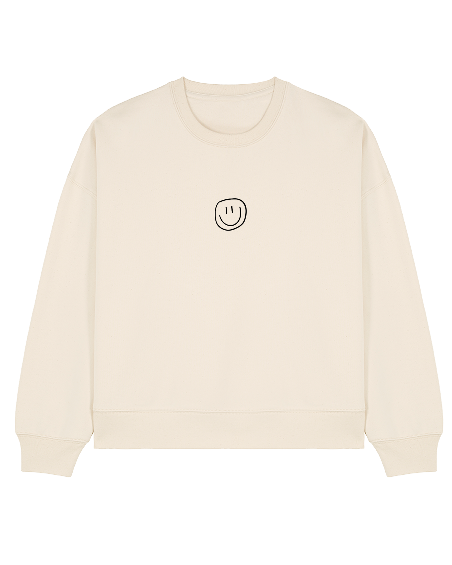 little smile - Women Sweater, nature