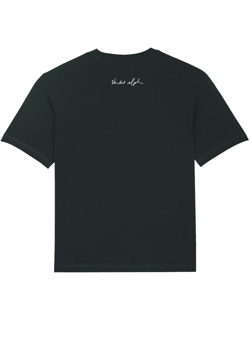 peace now - Unisex Shirt, schwarz