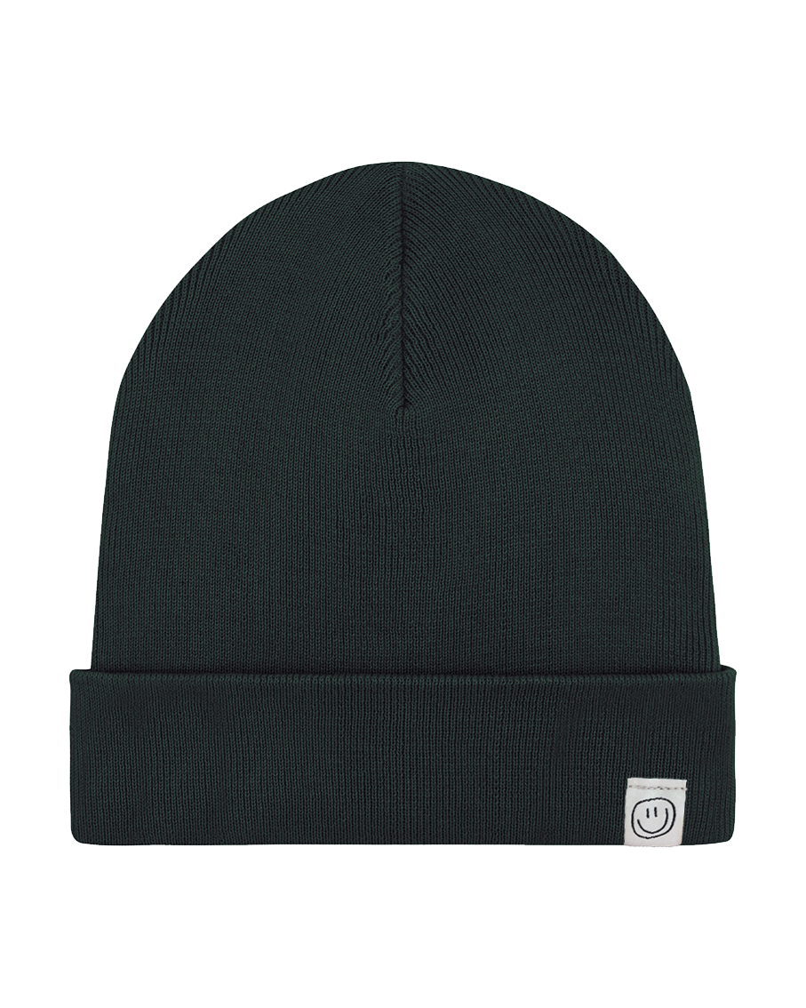 smile - Strick Beanie - verschiedene Farben