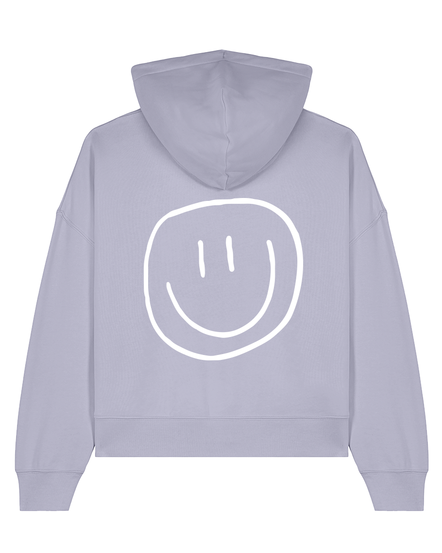 smiley - Women Hoodie, lilac