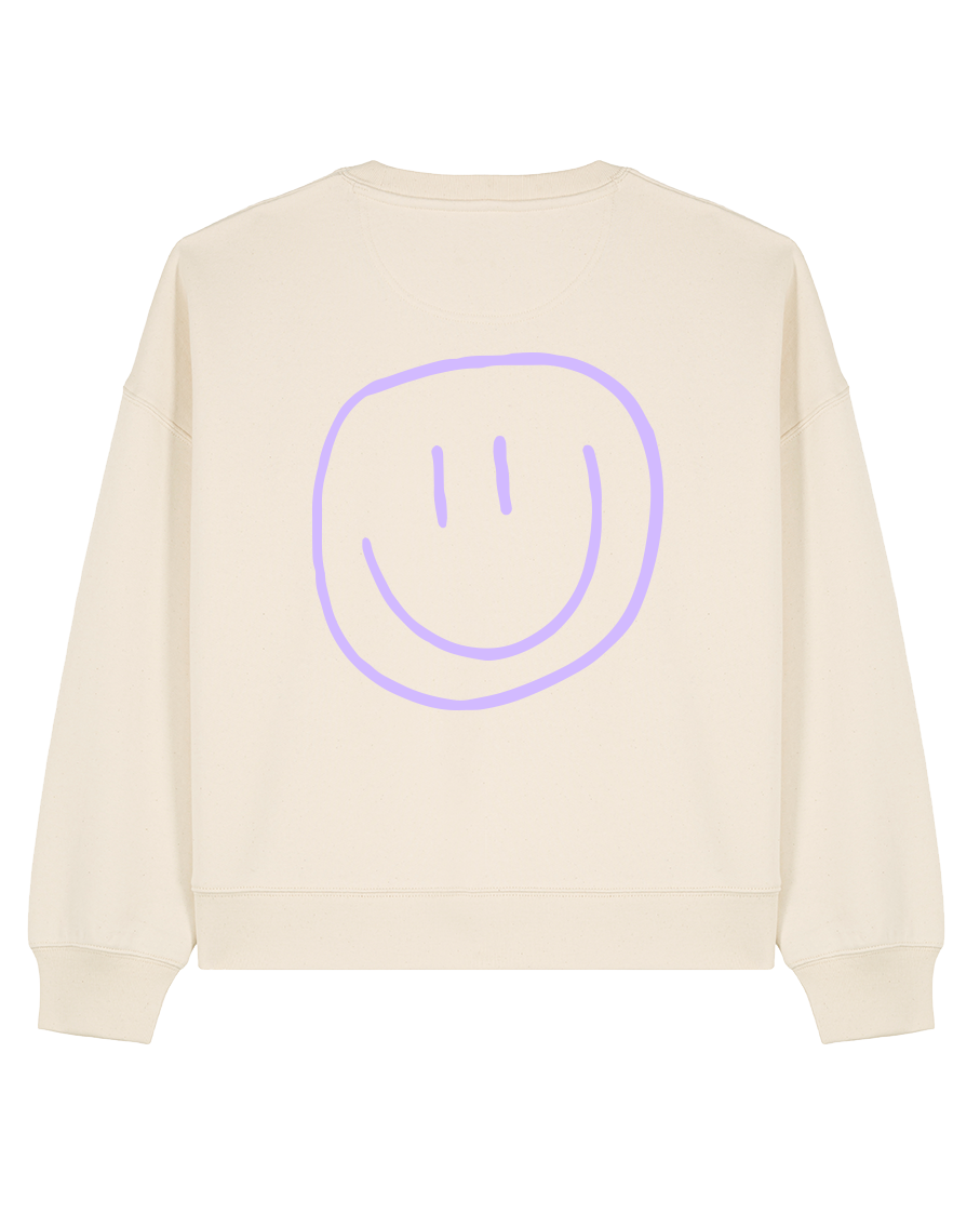 smiley - Women Sweater, nature