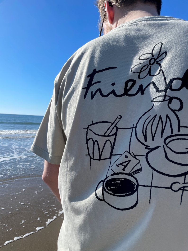 friends - Unisex Shirt, stone