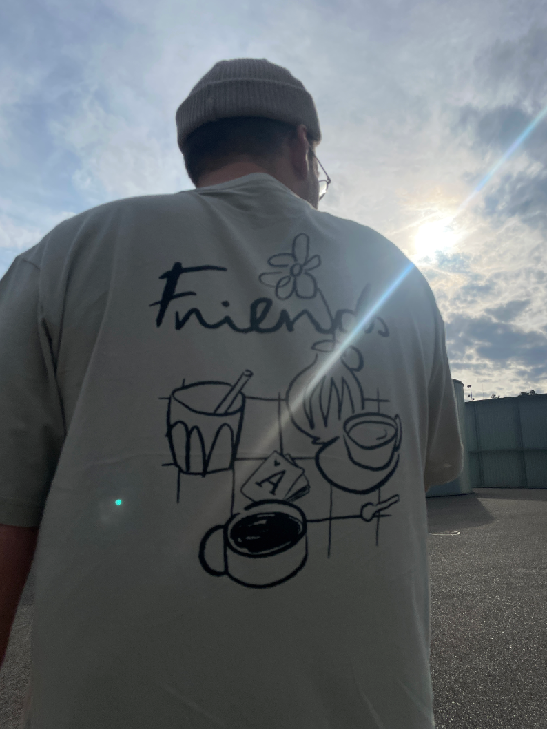 friends - Unisex Shirt, stone