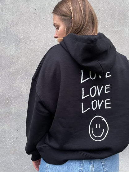 love love love - Women Hoodie, schwarz
