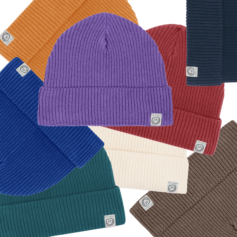 smile - Fisherman Beanie - verschiedene Farben