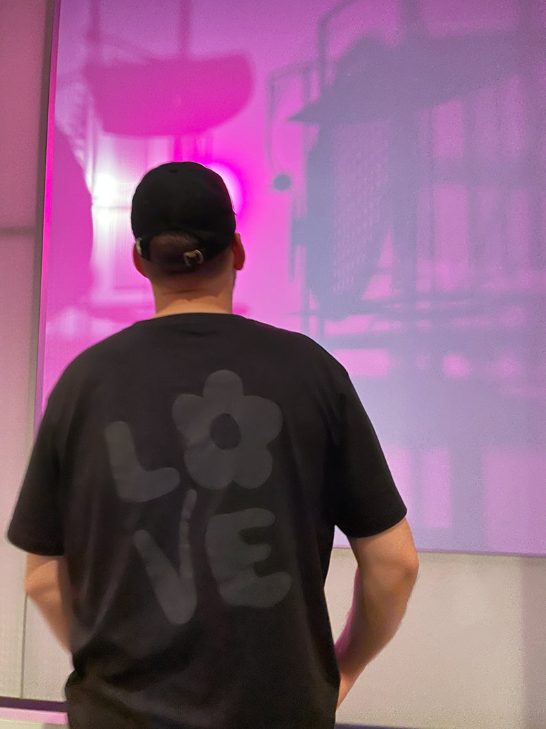 LOVE - Unisex Shirt, schwarz