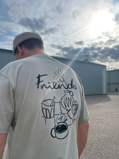 friends - Unisex Shirt, stone