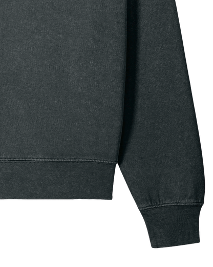 smiley - Women Hoodie, vintage black