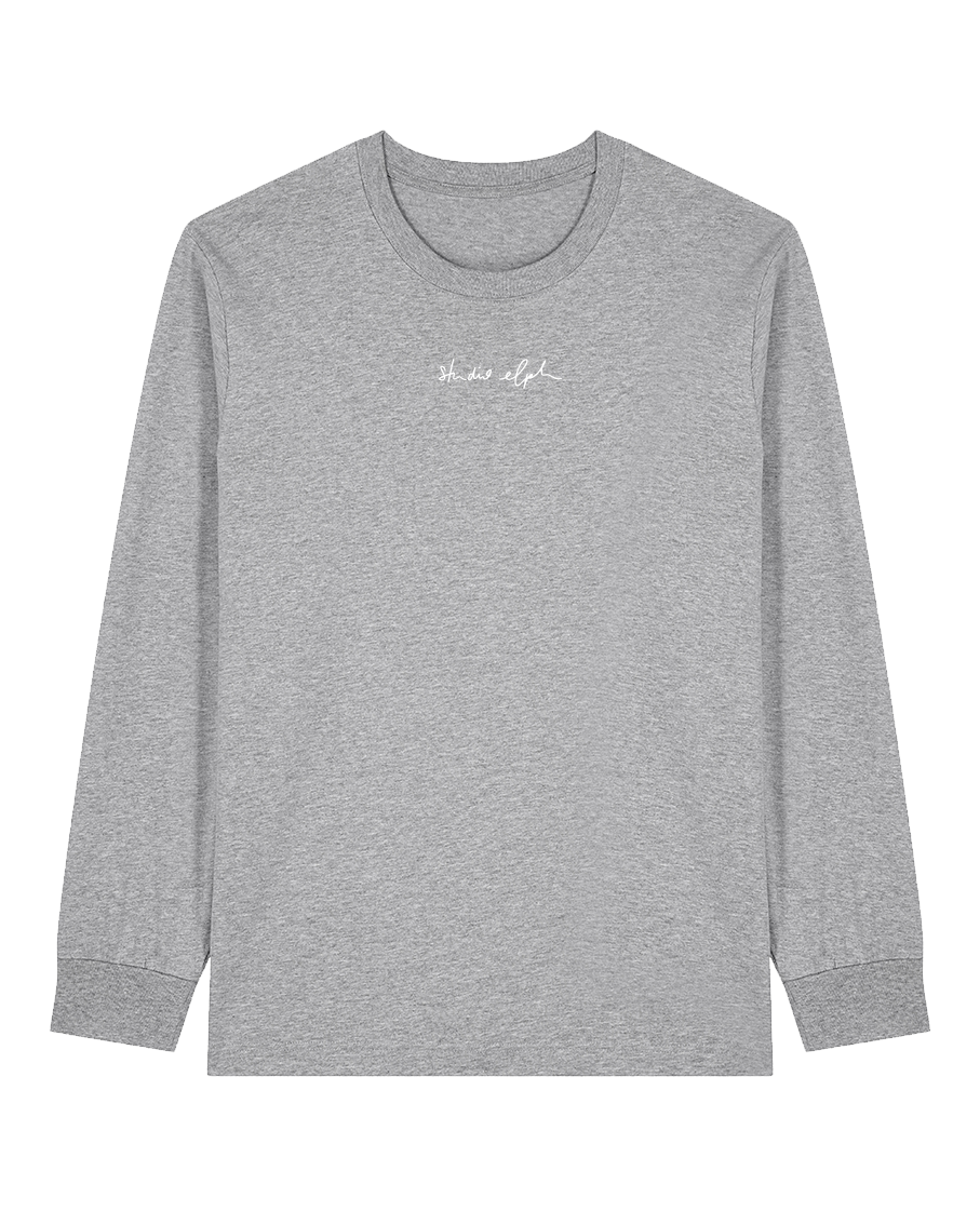 love love love - Unisex Longsleeve, grey