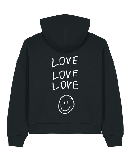 love love love - Women Hoodie, schwarz