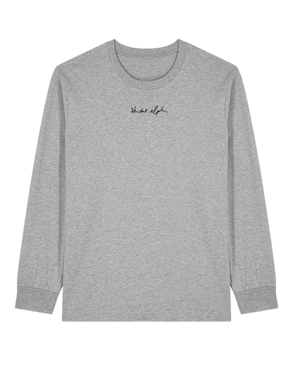 smiley - Unisex Longsleeve, grey