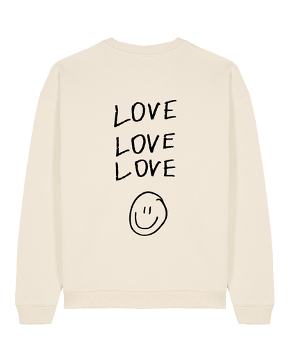 love love love- Unisex Sweater, nature