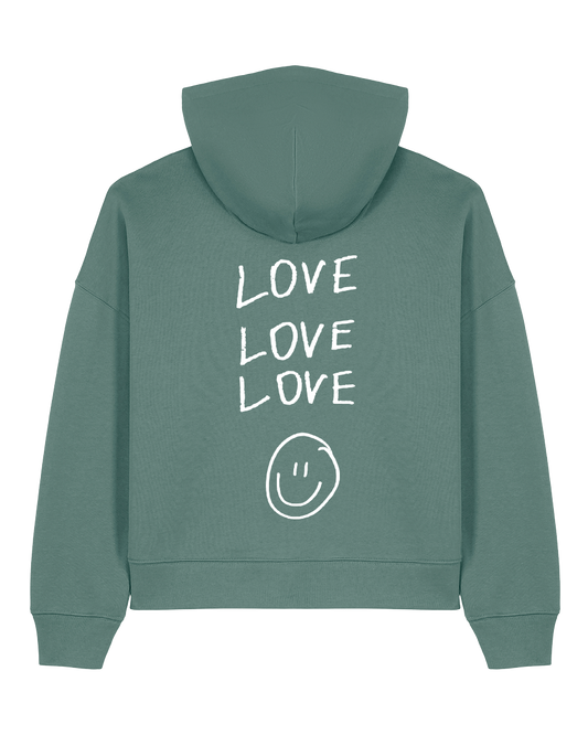 love love love - Women Hoodie, green