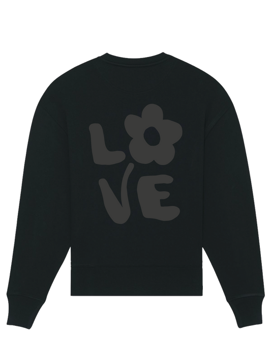 LOVE - Sweater, schwarz
