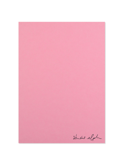 dacklo - Postkarte, pink