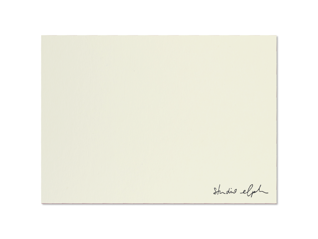 frohes alles! - Postkarte, perlweiß