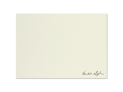 frohes alles! - Postkarte, perlweiß