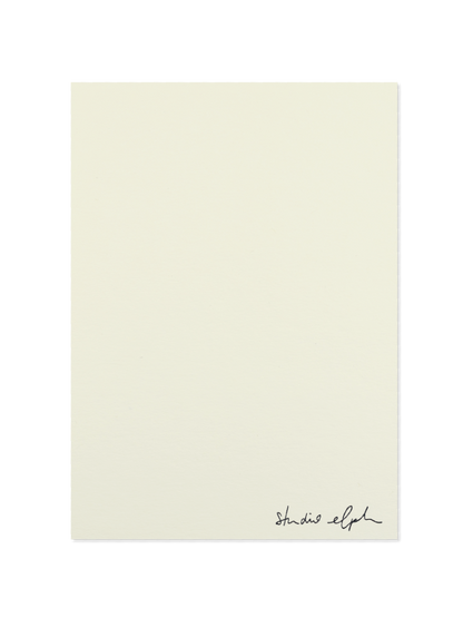 xmas - Postkarte, perlweiß