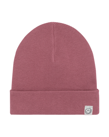 smile - Strick Beanie - verschiedene Farben