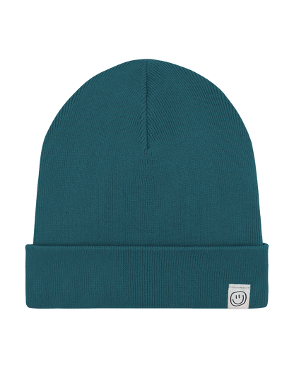 smile - Strick Beanie - verschiedene Farben