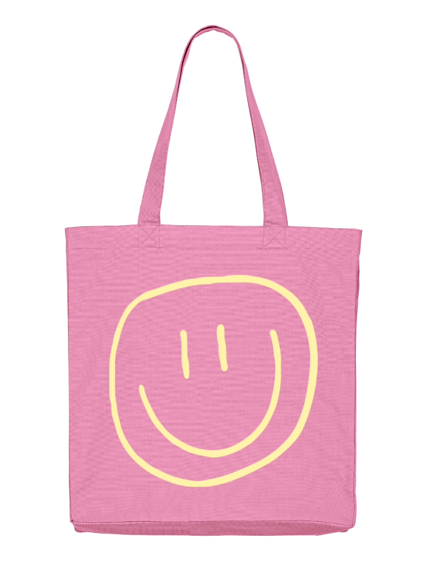 smiley - Tasche, pink
