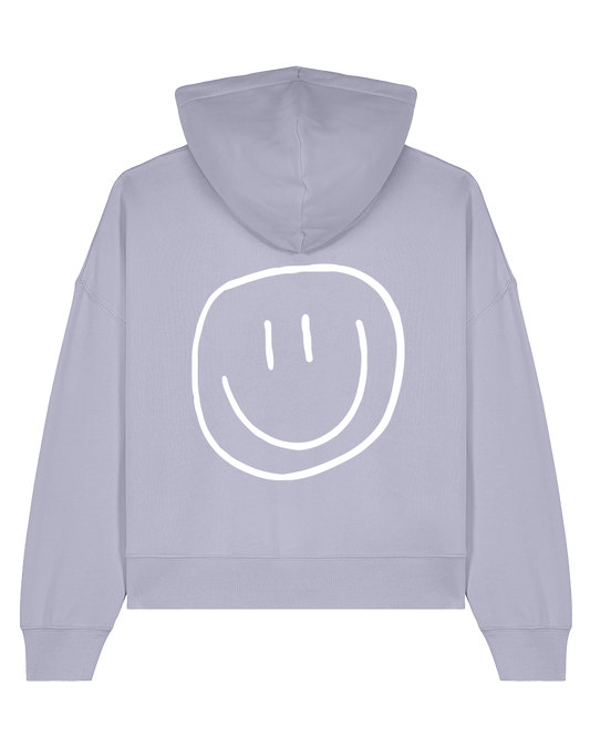 smiley - Women Hoodie, lilac