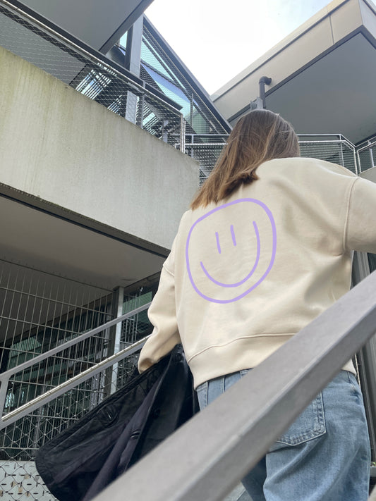 smiley - Women Sweater, nature