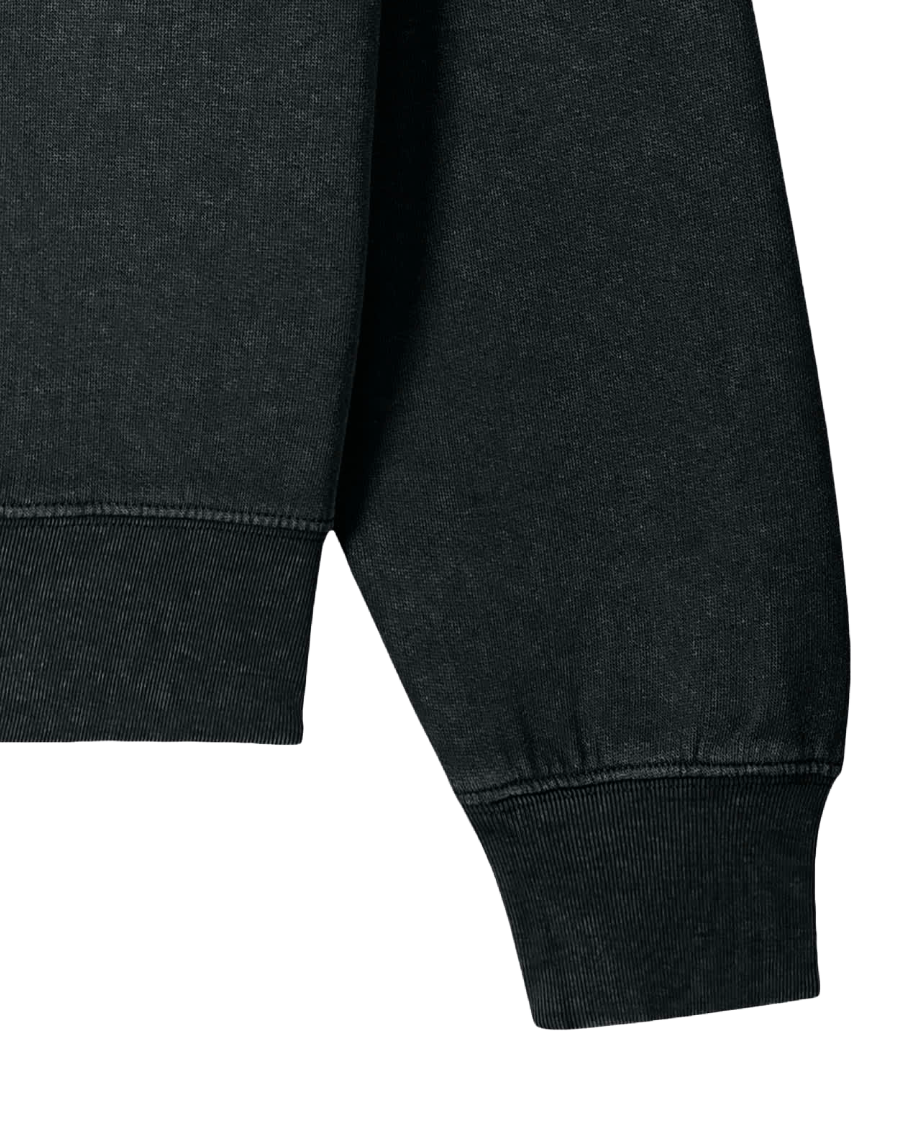 smiley - Women Sweater, vintage black