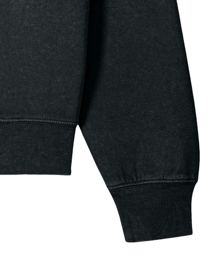 smiley - Women Sweater, vintage black