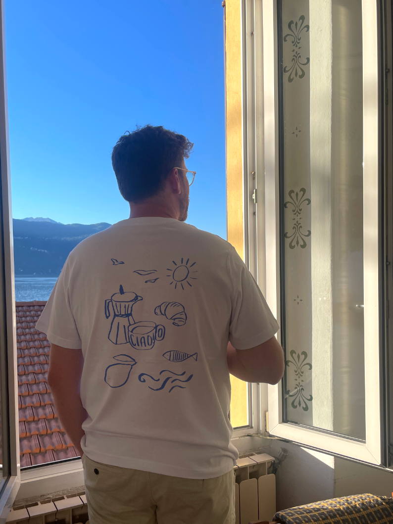 ciao! - Unisex Shirt, weiß