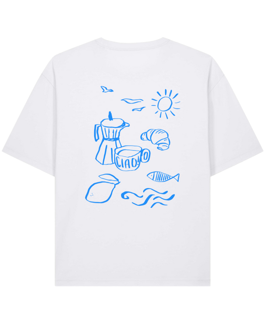 ciao! - Unisex Shirt, weiß