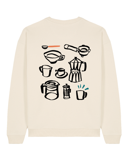 coffee - Unisex Sweater, nature