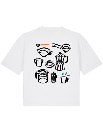 coffee - Women Shirt, weiß