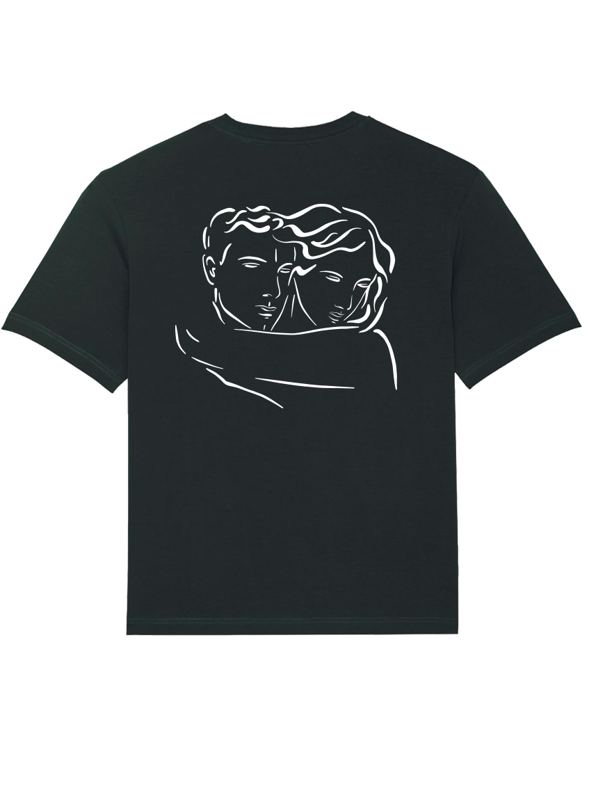 couple - Unisex Shirt, schwarz