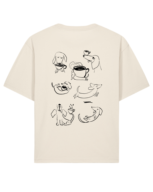dacklo- Unisex Shirt, nature/schwarz