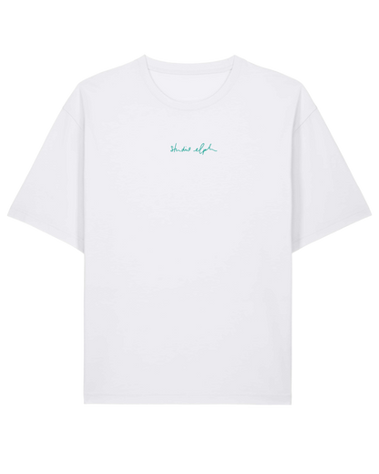 dacklo - Unisex Shirt, weiß/mintgrün