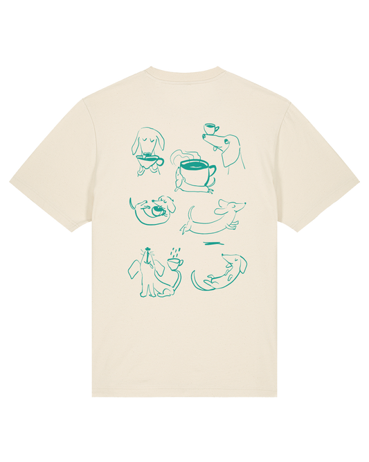 dacklo- Unisex Shirt, nature/mintgrün