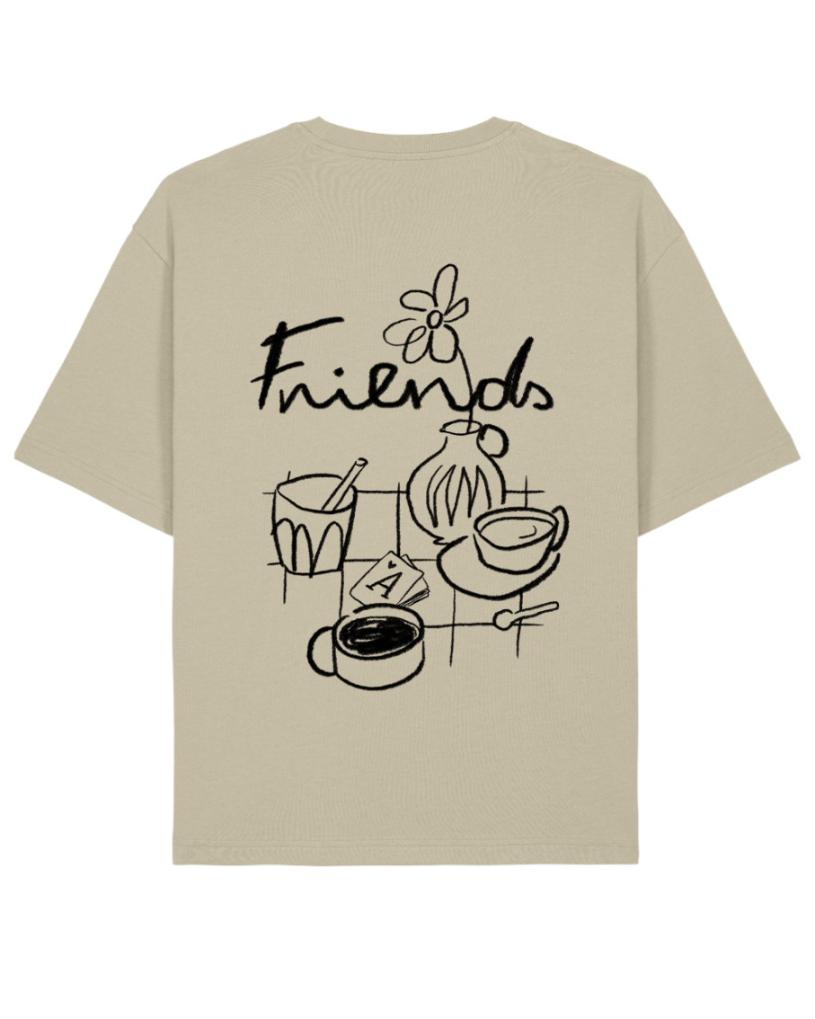 friends - Unisex Shirt, stone