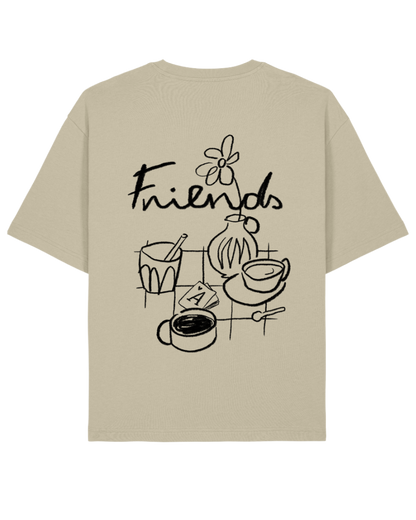 friends - Unisex Shirt, stone
