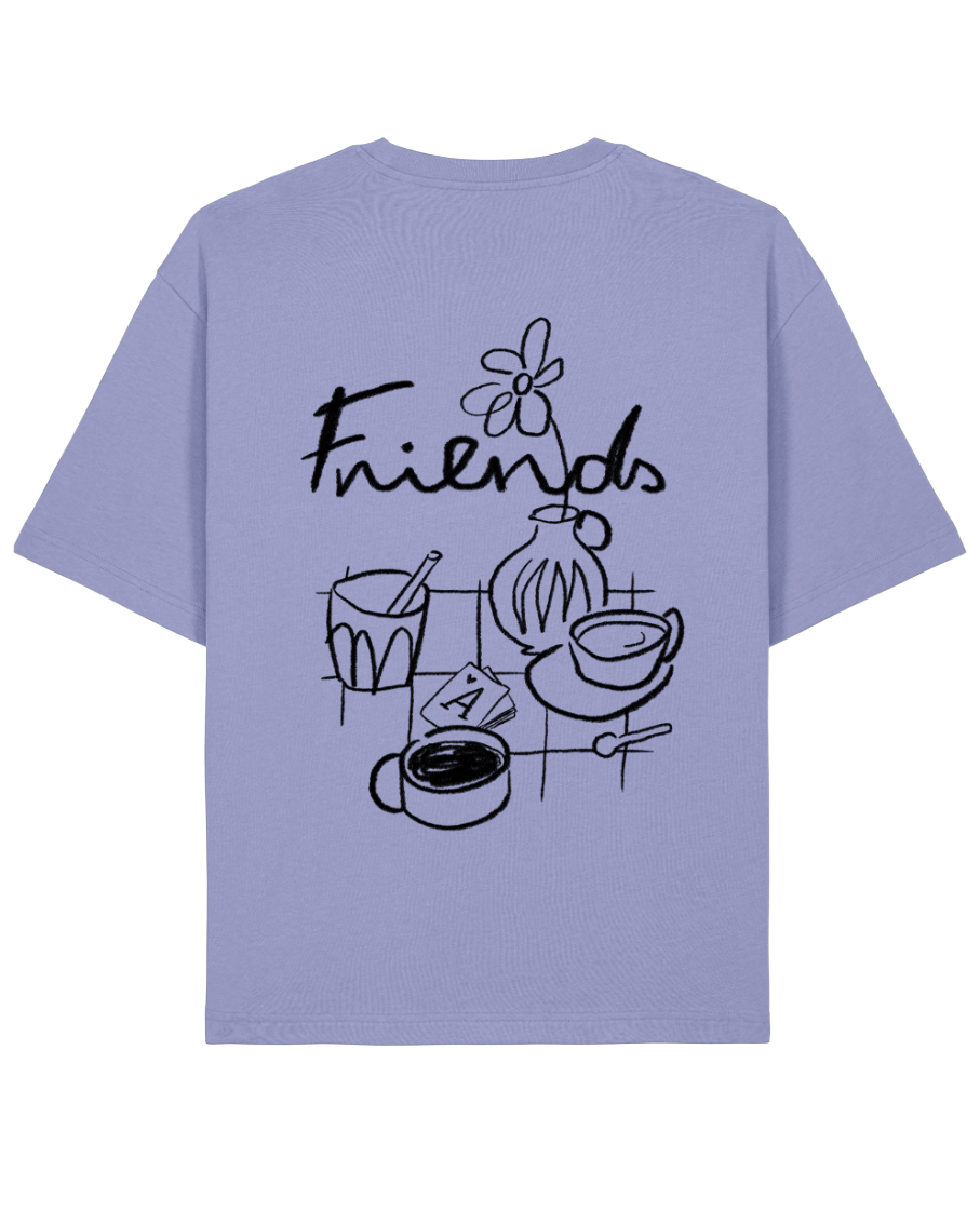 friends - Unisex Shirt, violett