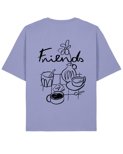 friends - Unisex Shirt, violett