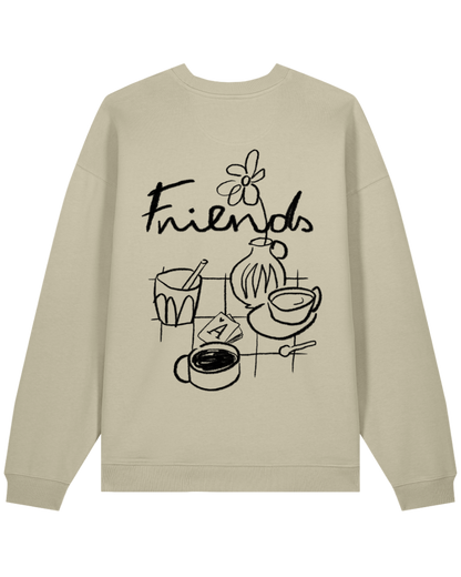 friends- Unisex Sweater, stone