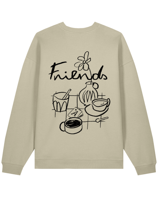 friends- Unisex Sweater, stone