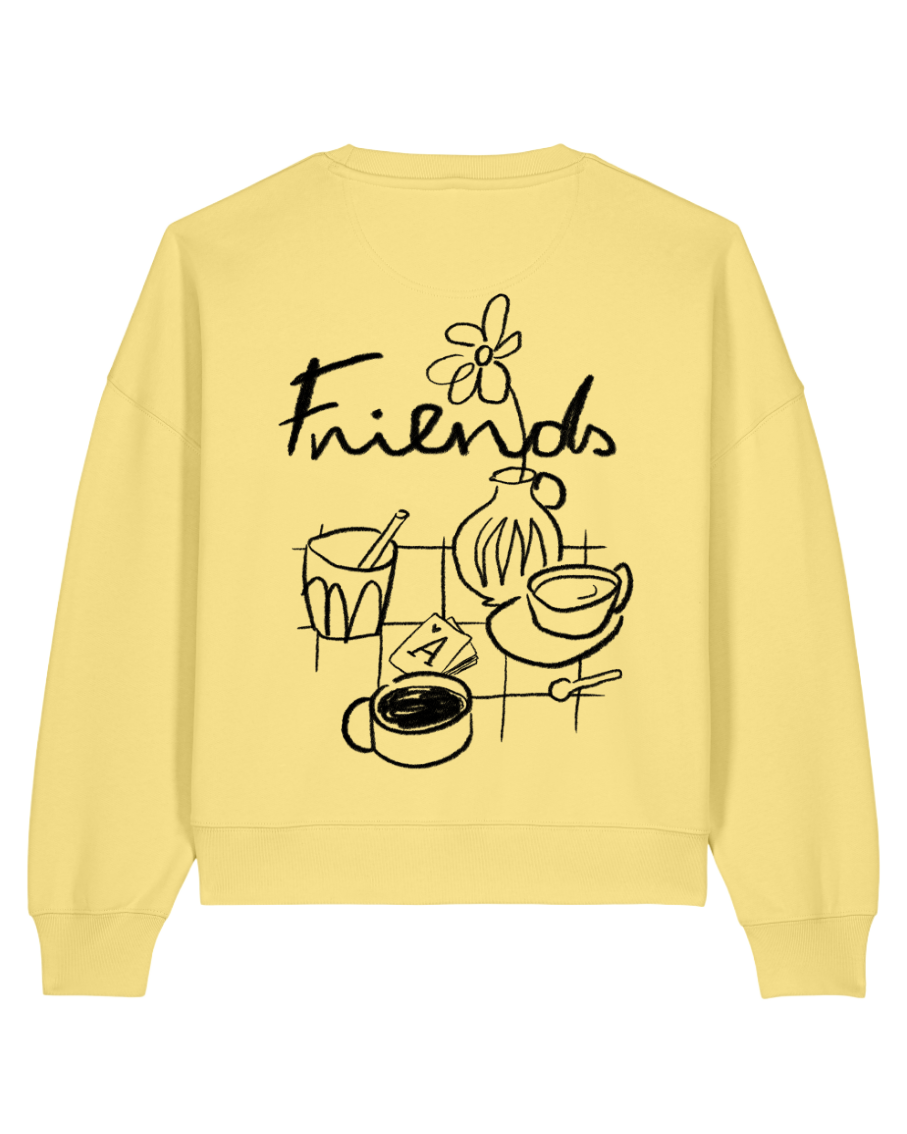 friends - Women Sweater, yellow