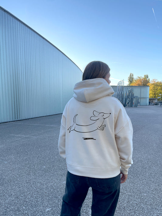 happy dacklo - Women Hoodie, nature
