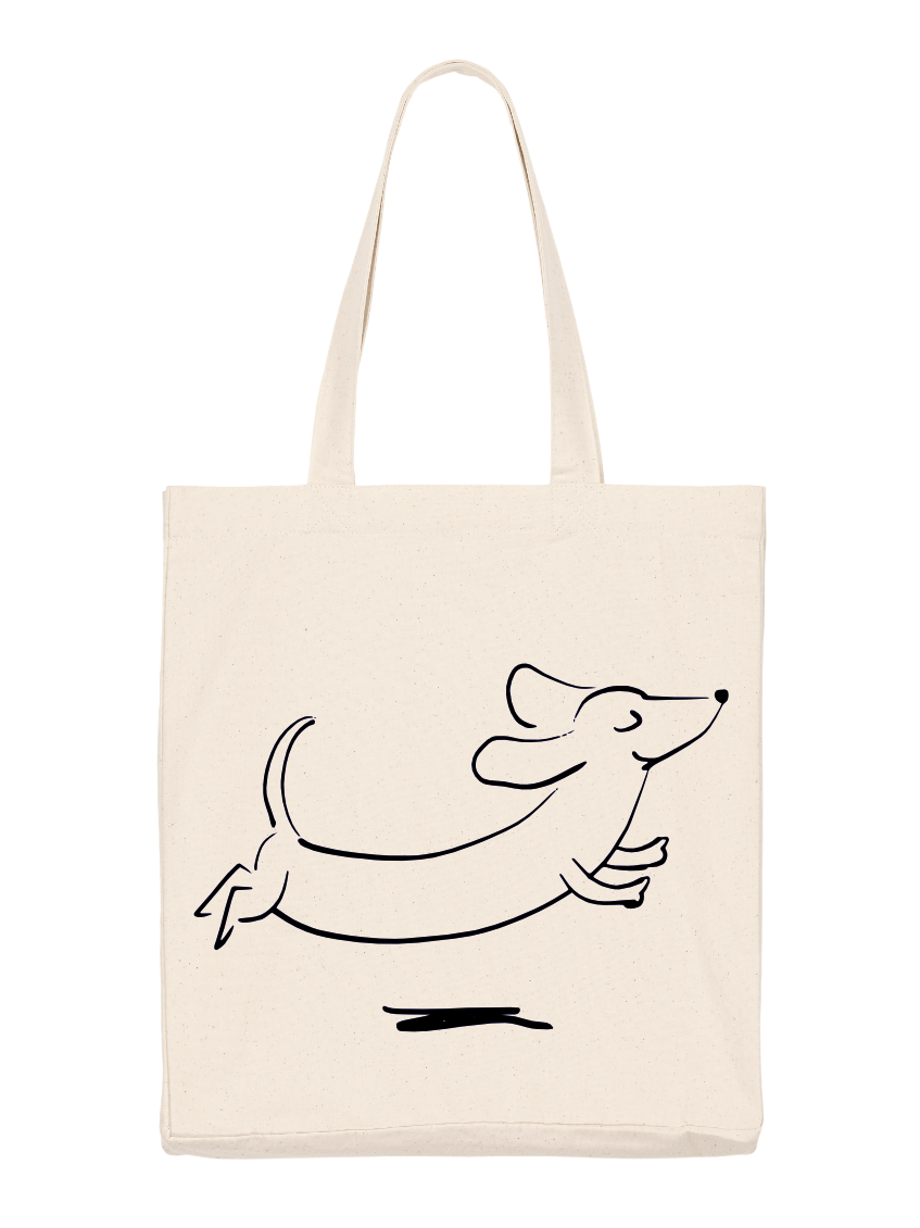 happy dacklo - Tasche, nature